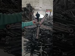 Hierro negro / color de revestimiento de la silla de oficina de reemplazo de la base de 700 mm de diámetro para una mayor durabilidad