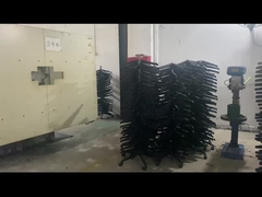 Base de silla de oficina de nylon de plata de 700 mm de alta calidad con soporte lumbar y ruedas