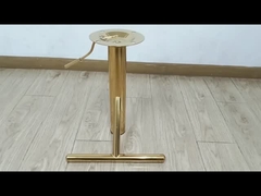 Accesorios para taburetes de bar de oro con colores personalizables y estilo moderno