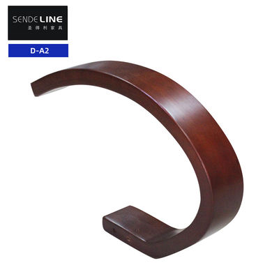 Buen precio Silla ajustable de madera maciza para reemplazo de reposabrazos marrón rojo para el hogar en línea