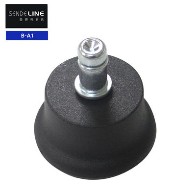 Buen precio Moldeado por inyección de alta resistencia Pies de mesa y silla ajustables Tortilla de fijación de 50 mm Ancho de la base Pie fijo en línea