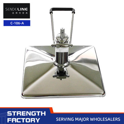 Buen precio Silla de barbero elegante y duradera Ajuste de elevación de soporte en color de revestimiento en línea