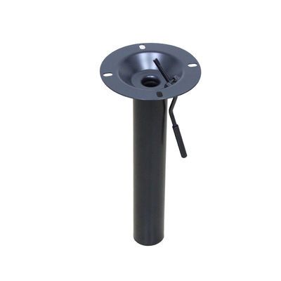 Buen precio Silla de barra giratoria ajustable Accesorios Tubo de hierro Accesorios metálicos Silla de barra con chapa negra / cromada conectada a la base en línea