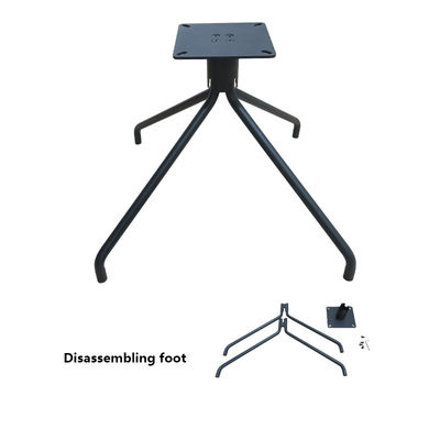 Buen precio Modernas sillas de oficina de montaje base metálica de reemplazo negro 2.8 kg base metálica para sillas de oficina en línea