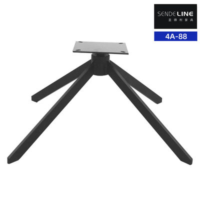Sofá de cuatro patas Silla de oficina Base de reemplazo Color negro Diámetro 700mm