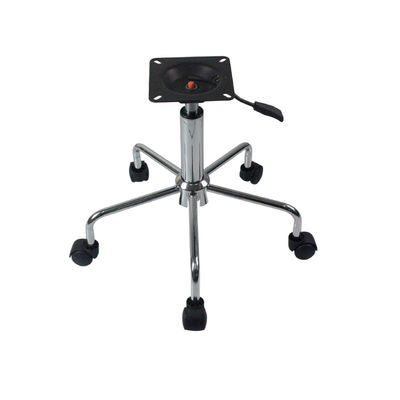 Buen precio Silla de oficina ergonómica de metal moderno reemplazo de base giratoria 250 radio electroplacado en línea