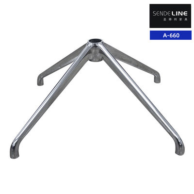 Requiere montaje silla de oficina base metálica para sillas de oficina estándar aleaciones de aluminio de alta calidad son duraderas