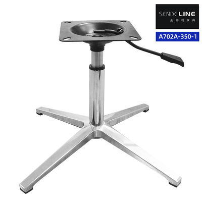 Buen precio Silla de oficina de alta calidad Base metálica con 360 grados giratoria aleación de aluminio duradera en línea