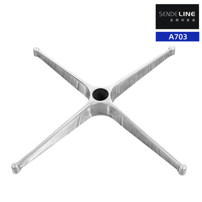 Buen precio Reemplazo de la base de la silla de oficina moderna de aluminio giratorio en línea