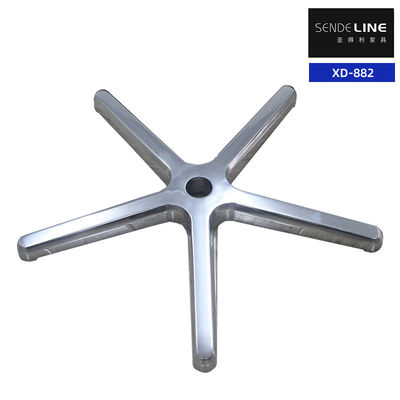 Buen precio Silla de oficina moderna con base metálica para el máximo confort Aluminio de alta calidad es duradero en línea