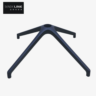 Buen precio Silla de oficina negro mate Base metálica Ajuste de altura Estilo moderno en línea