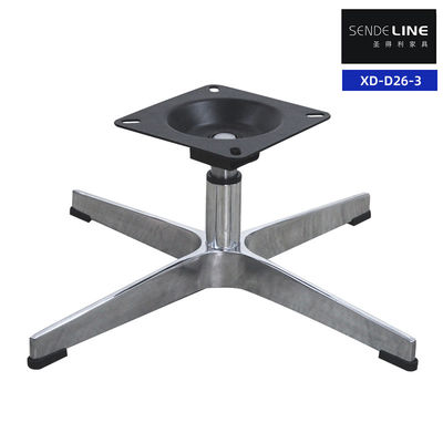 Buen precio Confortable silla de oficina de metal ajustable base de aleación de aluminio base giratoria de cuatro estrellas en línea