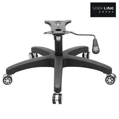 Buen precio Capacidad de peso de 300 libras Silla de oficina Base giratoria Nylon 5 estrellas Piernas de la silla en línea