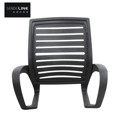 Silla de oficina de pie de plástico de cinco estrellas con base giratoria Silla de oficina de intensificación de plástico Accesorios de respaldo