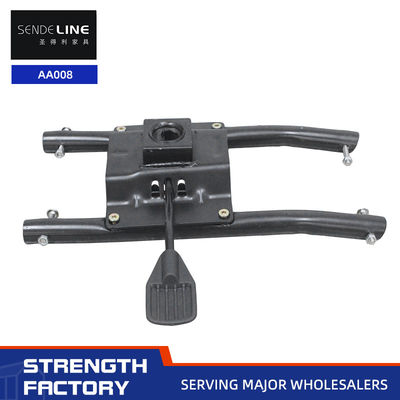 Buen precio Mecanismo electroforético de sillas de oficina negras de moldeo de placa fría ajustable en línea