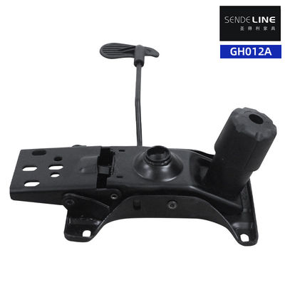 Mecanismo de silla de oficina giratorio negro de estilo moderno ajustable con sistema de ascensor de gas