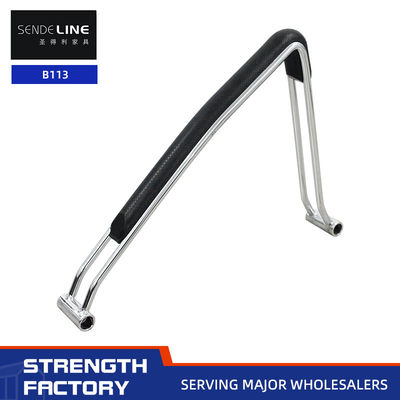 Buen precio Silla de escritorio universal apoyabrazos con electroplata Silla ergonómica apoyabrazos con cromo en línea