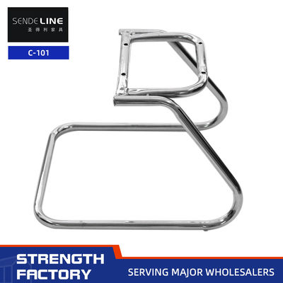 Buen precio Cadeira de oficina de instalación estándar Cuadro de metal electroplacado / Cuadro de arco negro en línea