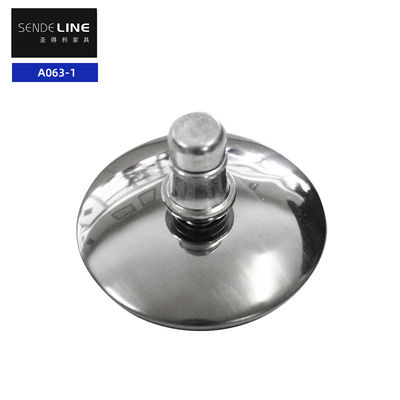 Buen precio Piernas de mesa ajustables de hierro antideslizante inserción M11 longitud 21 mm pie de muebles de metal en línea