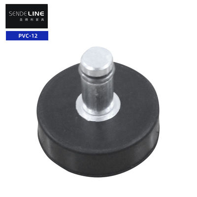 Buen precio M11 Pie de mesa ajustable 43 mm Diámetro de la base Negro silla de oficina de goma almohadillas para los pies en línea