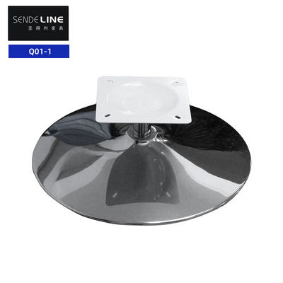 Buen precio Accesorios para sillas de ocio y taburetes de bar 360° Placa de cuerno giratoria redonda Base giratoria de silla en línea