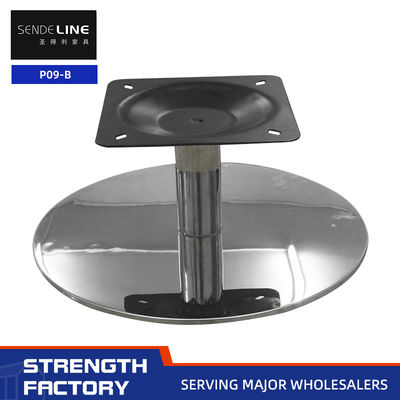 Immobilización / 360° Accesorios de taburetes de bar giratorios Base de silla giratoria de ocio