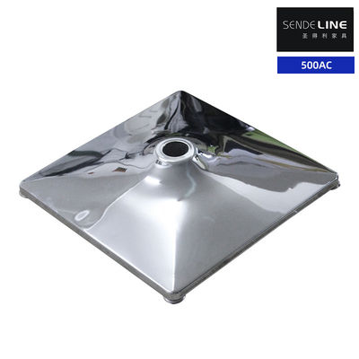 Buen precio Solidos 1.2/1.4 espesor de la pared silla de barbero base recubierta de color / recubierta de oro en línea