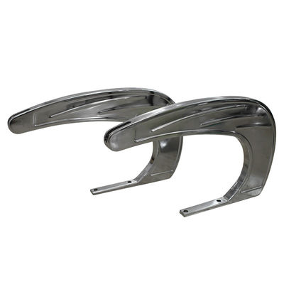 Buen precio Apoyo para brazos y silla de barbero de acero inoxidable Base 560 x 29 x 335 mm en línea