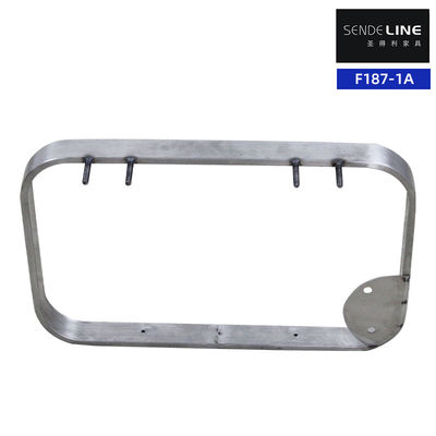 Buen precio SS201 Silla de barbero apoyabrazos Color de revestimiento 510×40×310mm en línea