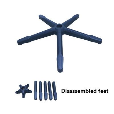 Buen precio Radius Negro 380mm Nylon BIFMA Silla de oficina probada Base giratoria con ajuste de altura en línea