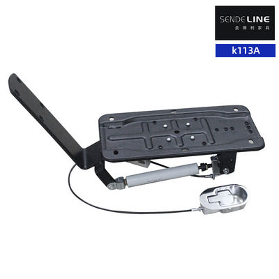 Buen precio Silla de barbero de hierro negro mate soporte de bomba de aceite con base de función de recostado en línea