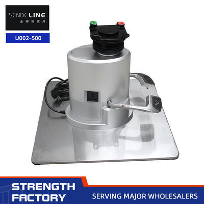 Buen precio 200KGS Base cuadrada de acero inoxidable Silla de barbero Base de bomba eléctrica en línea