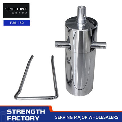 Buen precio Base de la silla de barbero profesional con bomba de aceite de base de hierro fundido de 200N cromo en línea