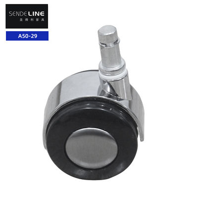 Buen precio Silla de oficina polea 2 pulgadas silla ruedas de ruedas de prueba de tarjeta insertar para la instalación rápida y reemplazar en línea