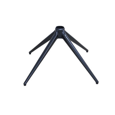 Buen precio Silla de oficina moderna de color negro brillante Base 630 Diámetro Base de silla de cuatro estrellas en línea