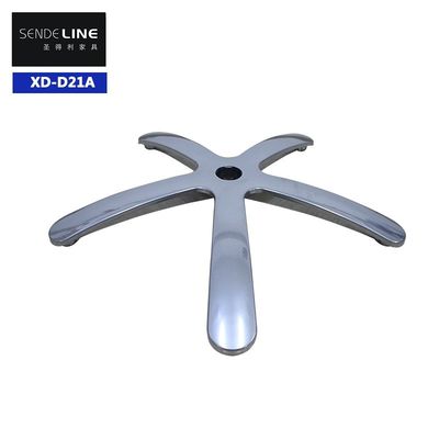Moldeado de placas de metal en frío para el hogar silber de la silla de oficina Base de diámetro 700 mm Peso 3,75 kg