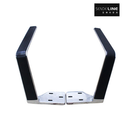 Buen precio Posición de instalación estándar Silla de oficina Reemplazo de reposabrazos con acabado de color de pulido de aleación de aluminio en línea