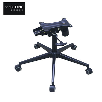 Hierro Negro / Revestimiento de color de la silla de oficina Base de 700 mm de diámetro para una mayor durabilidad