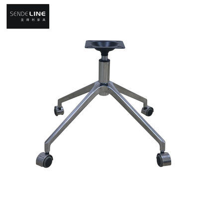 Buen precio 360 grados de rotación de aluminio ergonomico ajustable silla de oficina base de metal para una mayor comodidad y soporte en línea