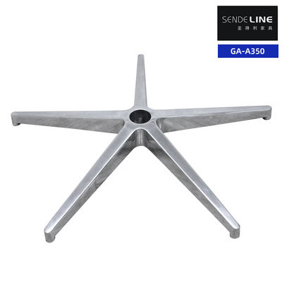 Buen precio Diámetro 700 mm Silla de oficina Base metálica Color brillante y personalizable para asientos cómodos en línea