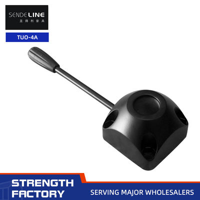 Buen precio Sillones de oficina de aleación de aluminio con mecanismo de agujero de montaje 55x55 mm espesor de la pared 2,5 mm en línea