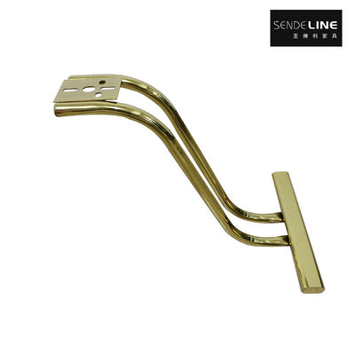 Buen precio Venta al por mayor de sillas de peinado y peluquería accesorios apoyapiés de titanio oro almohadillas para los pies soportes para los pies en línea