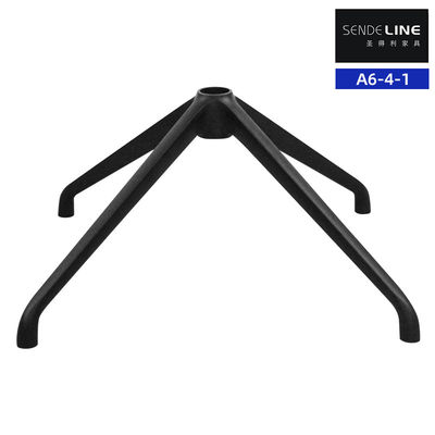 Buen precio Silla de oficina ergonómica de aleación de aluminio Base metálica 38 mm Primavera de aire con agujero central 670 mm de diámetro en línea