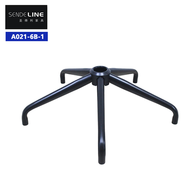 La base negra de 640 mm de diámetro para silla de oficina giratoria es adecuada para las necesidades de su oficina.