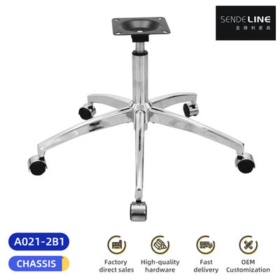 Buen precio Base de la silla de oficina Bifma, pie de hierro electroplacado de cinco estrellas, fácil de desmontar y montar en línea