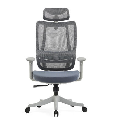 Buen precio Silla giratoria de oficina con capacidad máxima de 150 kg, ergonómica, altura ajustable, asiento cómodo para espacios de trabajo profesionales en línea