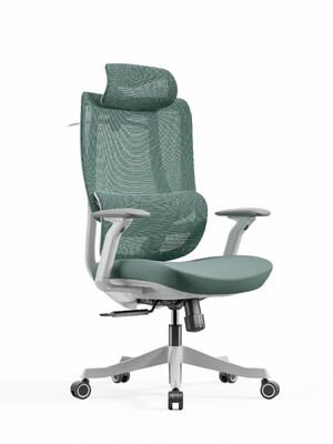 Buen precio Silla de oficina giratoria con capacidad máxima de 150 kg, colores verde menta, personalizable, diseño ergonómico y cómodo, adecuada para espacios de trabajo en línea