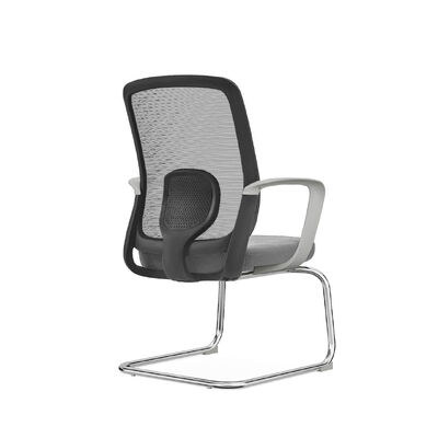 Buen precio Silla giratoria de oficina con montaje requerido, con base de marco en forma de arco electrochapado, soporte ergonómico y fácil montaje para la oficina diaria en línea
