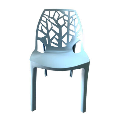 Buen precio Silla de plástico moderno apilable con dimensiones de asiento 45 H 42 W 40 D cm para lugares de eventos Salas de banquetes y salas de espera en línea