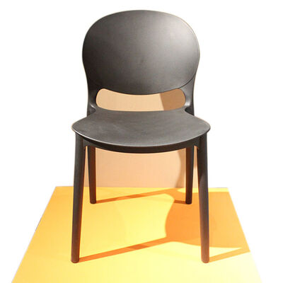 Buen precio Silla de comedor moderna de plástico, silla duradera, ligera, portátil, de fácil mantenimiento, adecuada para escuelas, bibliotecas, recintos de eventos en línea